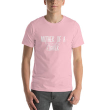 Load image into Gallery viewer, Mother of a tiny & mighty fighter Unisex T-Shirt