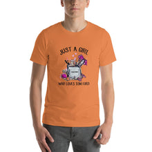 Load image into Gallery viewer, Just a girl who loves Tom Ford Unisex T-Shirt