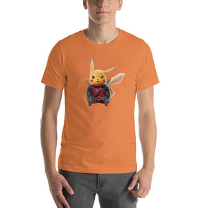 Cute Pikachu wears Deadpool costume Unisex T-Shirt