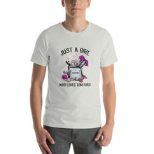 Load image into Gallery viewer, Just a girl who loves Tom Ford Unisex T-Shirt
