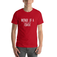 Load image into Gallery viewer, Mother of a tiny &amp; mighty fighter Unisex T-Shirt
